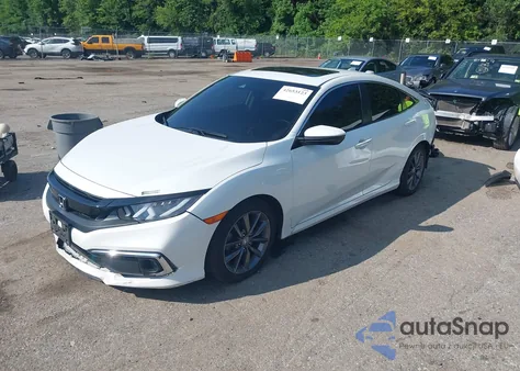 2020 Honda Civic Ex из США, поврежденный, VIN 19XFC1F32LE019377